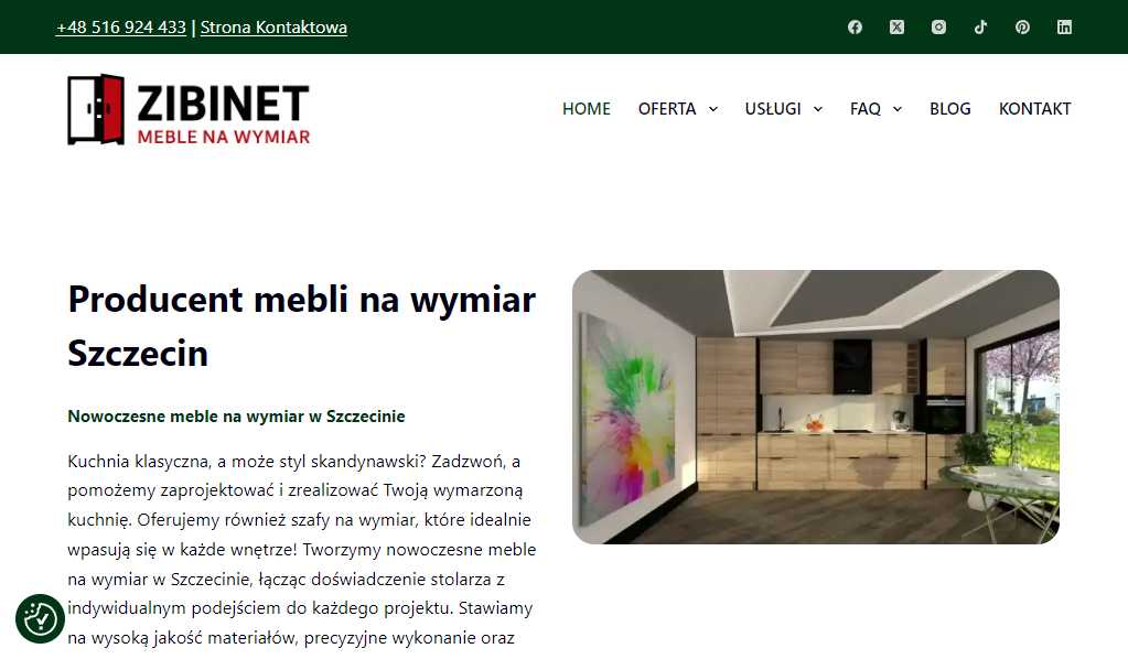 Producent mebli - Zibinet