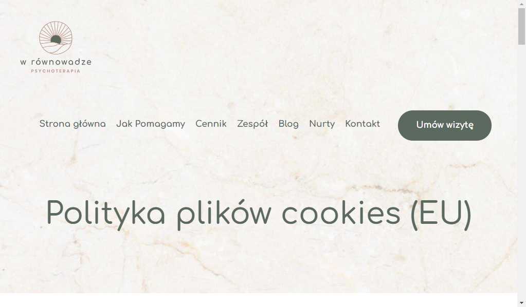 Wsparcie Psychologiczne w Centrum Warszawy